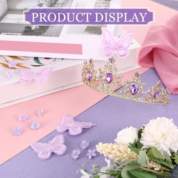 Princess Costume Set Alloy Rhinestones Jewelry Accessories for Women main image 6